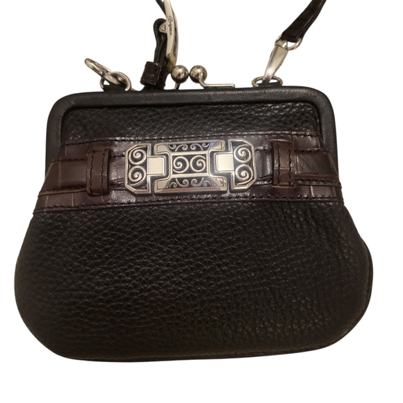 Brighton Handbags - Brighton Mini Crossbody Bag Black & Brown